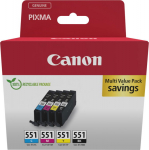 CANON CLI-551 Ink Cartridge C/M/Y/BK MultiPack blister