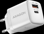 AXAGON ACU-PQ20W wall charger QC3.0/AFC/FCP + PD type-C, 20W, white