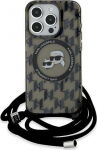 Karl Lagerfeld KLHMP15LHCKCKLCK Rear Cover for Apple iPhone 15 Pro
