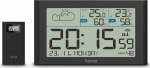 Hama Weather station sylt thermometer hygrometer Black