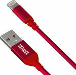 Kabel USB Yenkee YCU 611 RD USB / lightning 1m
