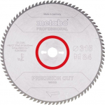 Metabo METABO PIŁA TARCZOWA HW/CT 315x30x84z PRECISION CUT WOOD PROFESSIONAL
