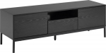 TV table SEAFORD 140x40xH45cm, black