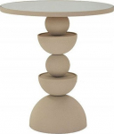 Ferretti Coffee table with mirror top DUNE, &Oslash; 45 cm