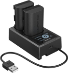 SMALLRIG 5409 CAMERA BATTERY AND CHARGER KIT FOR CANON LP-E6P