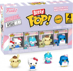 Funko Bitty Pop! 4-Pack: Hello Kitty and Friends - Hello Kitty (Classic), Cinnamoroll, Pompompurin, Chase Figure Vinyl Figures