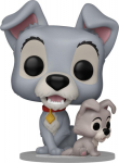 Funko Pop! Disney: Lady & The Tramp (70th Anniversary) - Tramp with Puppy #1554 Vinyl Figure
