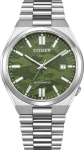Citizen Tsuyosa Men&rsquo;s Watch 40mm Green Camo Dial Stainless Steel Bracelet