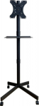 Techly Mobile trolley stand for TV TV 32-60'' do 40 kg adjustable shelf AV