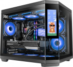 TACENS Mars Gaming MC3TCORELCDM computer case Mini Tower Black
