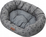 Hobbydog L AMAZING GRAPHITE BED W FEET