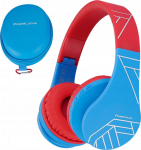 PowerLocus Bluetooth Headphones P1 Blue-Red