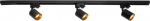 Eko-Light Set of projectors with a track TRACK 1-PH ETERNAL 1m 3xGU10 czarny 4099854600050