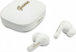 Guess Headphones TWS Guess Script Metal Logo white