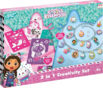 CCG Totum: Gabby's Dollhouse - 2 In 1 Creativity Set (Glitter Charm Bracelets & Spray Pens) (TT420397)