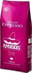 Amigos Quality Espresso 1 kg Ziarnista - 60% Robusta 40% Arabica - do pressure espresso machines - 1kg