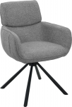 Chair GRANE rotating, grey