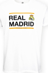 Project Rogers Real Madrid CF Official T-Shirt &ndash; White 'Real Madrid Since 1902' Boxed Logo &ndash; Size L (RM1CE115)