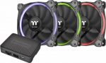 Thermaltake Riing fan 14 RGB 3-pack + Hub (CL-F051-PL14SW-A)