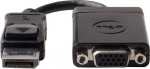DEL Dell Display Port to VGA Adapter, R74C3, 1 x VGA output - 15