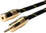 ROLINE Gold - Audio extension cable - mini-phone