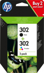 HP 302 Schwarz+Tri-color ink cartridge BLISTER