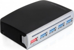 Delock 4 port USB 3.0 Hub - Hub - 4 x SuperSpeed