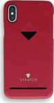 VixFox Card Slot Back Shell for Iphone X/XS ruby red