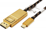 ROLINE Gold - DisplayPort-Kabel - USB-C (M)