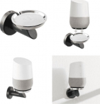 Maclean Wall mount for Google Home speakers black (MC-857)