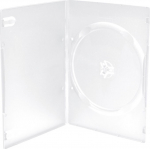 MediaRange DVD-Empty case narrow for 1 Dics 7mm transparent