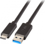 EFB Elektronik USB3.2 GEN 1 SUPERSPEED KABEL., TYPE A/M C/M 3A 5GBIT 1M