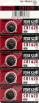 Maxell Battery CR1620 5 szt