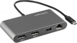 StarTech.com THUNDERBOLT 3 MINI DOCK, PORTABLE DUAL MONITOR