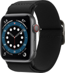 Kellarihm Lite Fit, Apple Watch Series 10 / 9 / 8 / 7 / 6 / 5 / 4 / SE (2024/2023/2022) / SE / Ultra / Ultra 2 (42 / 44 / 45 / 46 / 49 mm), must, Spigen