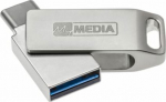 USB-m&auml;lupulk MyMedia 64GB USB3.2 Gen1 MyDual USB-C metal 2-in-1, SuperSpeed 5Gbps