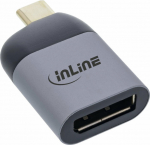 Adapter USB InLine InLine&reg; USB Display Converter, USB Type-C male to DisplayPort female (DP Alt Mode), 8K@60Hz