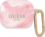 Guess GUA3UNMP AirPods 3 cover Marble Collection / pink