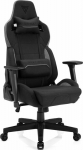 Armchair SENSE7 black / gray fabric Sentinel