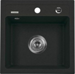 Deante Zorba sink + Nemesis battery - 44 x 44 cm (ZQZA2103)