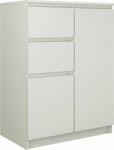 Topeshop CABINET CABINET 2D2S 70CM DRAWER DOOR WHITE