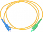 Extralink Patchcord SC/APC-SC/UPC, Singlemode, Simplex, G652D, 3mm, 1m
