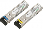 Extralink SFP WDM Module 1.25G, 1.25Gbps, 1310/1550nm, Single Mode, 20km, LC, DOM, Pair, Designed for HP/Aruba
