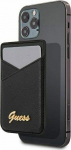 Guess Guess Wallet Card Slot GUWMSSASLBK MagSafe Saffiano black/black