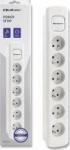 Power Strip Qoltec 6 sockets 1.8 m White (1_819457)