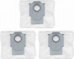 Vacuum Cleaner Accessory|ROBOROCK|Disposable Dust Bag 4pcs|White|For OC0/Q70+/Q70 Max+/OC5/Q75+/Q75 Max+/Q55+/O35/S75 MaxV Ultra/S70 Pro Ultra/S80 Pro Ultra/S85 Pro Ultra/OC0-D/S80+/Q80 Max+/OC5-D/S85+/Q85 Max+/Q55 Pro+/S70 Max Ultra/S75 Max Ultra/Q5 ...