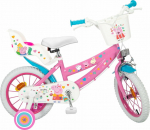 Children's bicycle 14" Peppa Pig pink 1495 TOIMSA