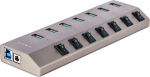 StarTech.com 7-PT USB HUB W/ON/OFF SWITCHES, WITH INDIVIDUAL ON/OFF SWITCHES