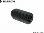 Barrow G1/4 Zoll Verl&auml;ngerung gerade MF 30 - schwarz