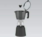 Maestro 6 cup coffee machine MR-1666-6-BLACK black